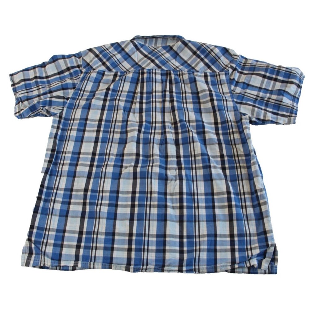 Southpole Men’s Plaid Short Sleeve Button Down Shirt XL Casual Streetwear - Picture 2 of 4